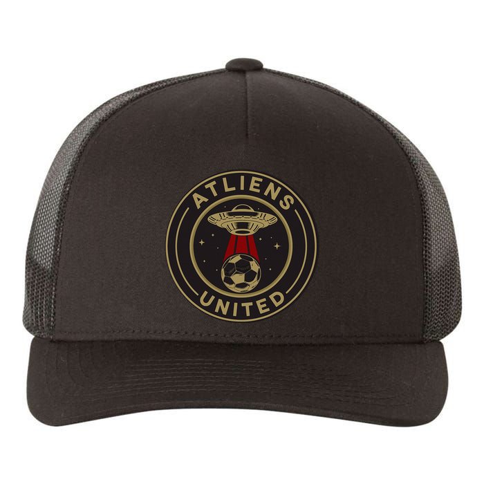 Atliens United 404 United Atlanta Soccer Fan Jersey Funny Yupoong Adult 5-Panel Trucker Hat