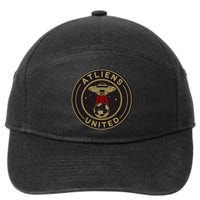 Atliens United 404 United Atlanta Soccer Fan Jersey Funny 7-Panel Snapback Hat