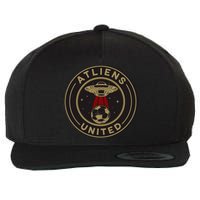 Atliens United 404 United Atlanta Soccer Fan Jersey Funny Wool Snapback Cap