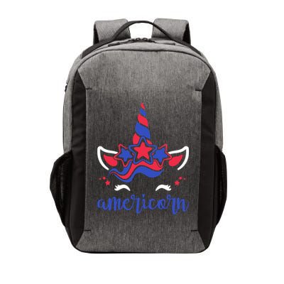 American Unicorn 4th Of July Vector Backpack
