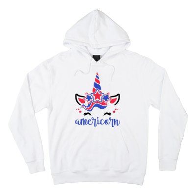 American Unicorn 4th Of July Hoodie