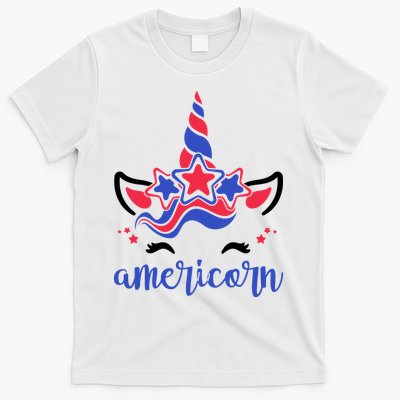 American Unicorn 4th Of July T-Shirt