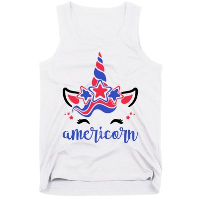 American Unicorn 4th Of July Tank Top