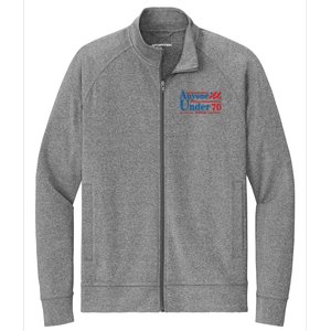 Anyone Under 70 For President 2024 President Election 2024 Stretch Full-Zip Cadet Jacket