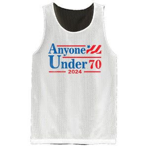 Anyone Under 70 For President 2024 President Election 2024 Mesh Reversible Basketball Jersey Tank