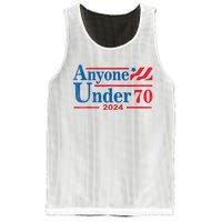 Anyone Under 70 For President 2024 President Election 2024 Mesh Reversible Basketball Jersey Tank