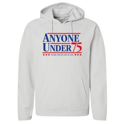 Anyone Under 75 Please For The Love Performance Fleece Hoodie