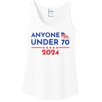 Anyone Under 70 2024 Funny Anti Biden Ladies Essential Tank