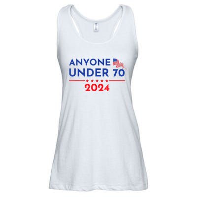 Anyone Under 70 2024 Funny Anti Biden Ladies Essential Flowy Tank