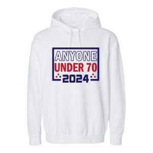 Anyone Under 70 2024 Garment-Dyed Fleece Hoodie