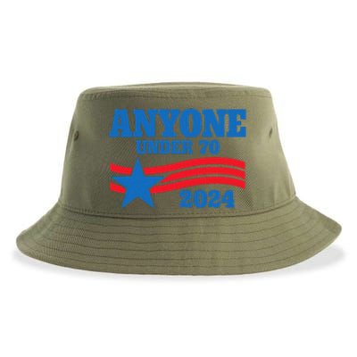 Anyone Under 70 Campaign 2024 Sustainable Bucket Hat