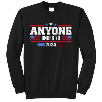 Anyone Under 70 2024 Elections Usa Vote Funny Anti Joe Biden Sweatshirt