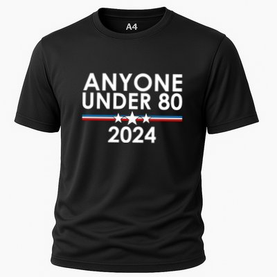 Anyone Under 80 2024 Funny Political Performance Shirt