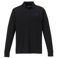 Anyone Under 80 2024 FUNNY Performance Long Sleeve Polo