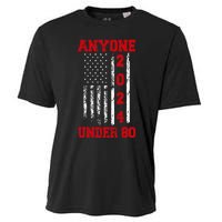 Anyone Under 80 2024 Funny Election Usa Cooling Performance Crew T-Shirt