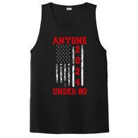 Anyone Under 80 2024 Funny Election Usa PosiCharge Competitor Tank