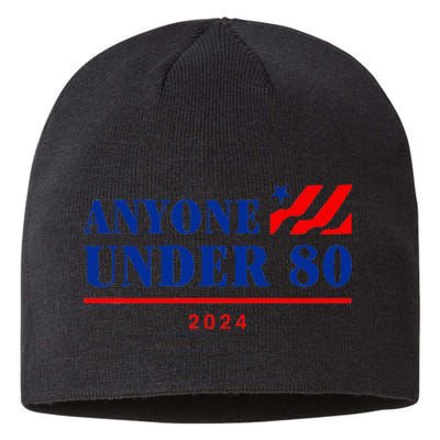 Anyone Under 80 2024 Funny Sustainable Beanie