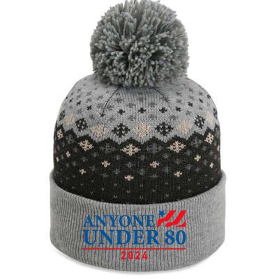 Anyone Under 80 2024 FUNNY The Baniff Cuffed Pom Beanie