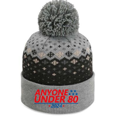 Anyone Under 80 2024 Funny The Baniff Cuffed Pom Beanie