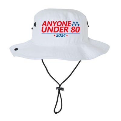 Anyone Under 80 2024 Funny Legacy Cool Fit Booney Bucket Hat