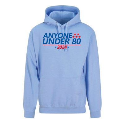 Anyone Under 80 2024 FUNNY Unisex Surf Hoodie