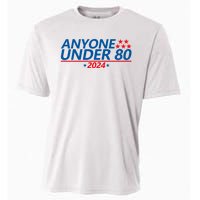 Anyone Under 80 2024 FUNNY Cooling Performance Crew T-Shirt