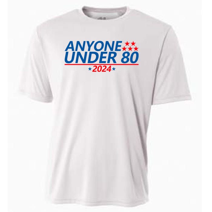 Anyone Under 80 2024 FUNNY Cooling Performance Crew T-Shirt