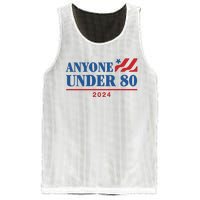 Anyone Under 80 2024 Mesh Reversible Basketball Jersey Tank