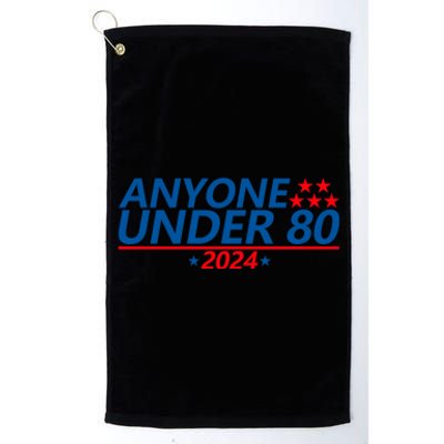 Anyone Under 80 2024 Funny Quote Anyone Under Platinum Collection Golf Towel