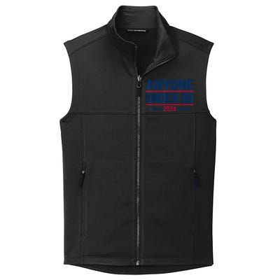 Anyone Under 80 2024 Funny President Election Vote Collective Smooth Fleece Vest