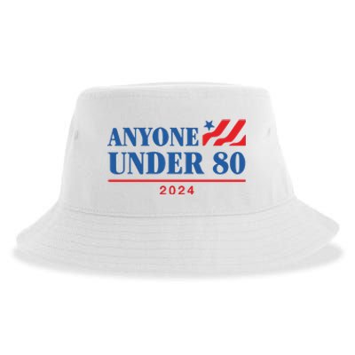 Anyone Under 80 2024 Sustainable Bucket Hat