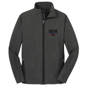 Anyone Under 80 2024 Funny Political Core Soft Shell Jacket