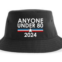 Anyone Under 80 2024 Funny Political Sustainable Bucket Hat