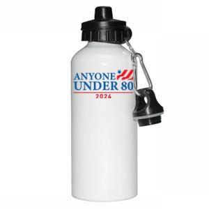 Anyone Under 80 2024 Funny Political Aluminum Water Bottle