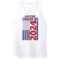 Anyone Under 80 Funny 2024 PosiCharge Competitor Tank