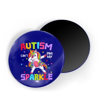Autism Unicorn April Awareness Autistic Puzzle Dabbing Gift Magnet