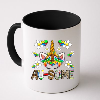 Ausome Unicorn Autism Awareness Neurodiversity Celebration Gift Mug