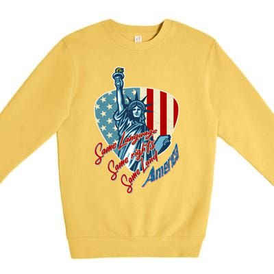 Always United Always America We Will Never Forget New York Gift Premium Crewneck Sweatshirt