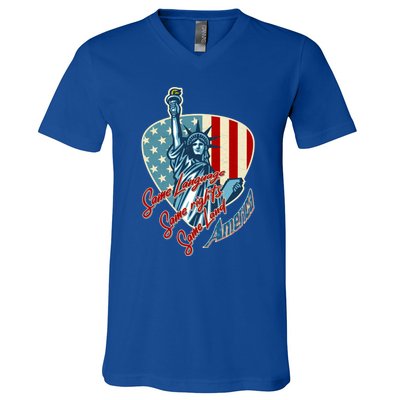 Always United Always America We Will Never Forget New York Gift V-Neck T-Shirt