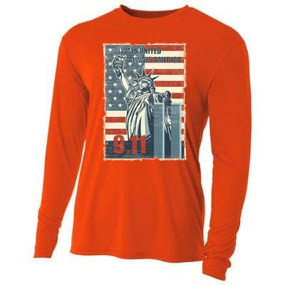 Always United Always America We Will Never Forget 9/11 Gift Cooling Performance Long Sleeve Crew