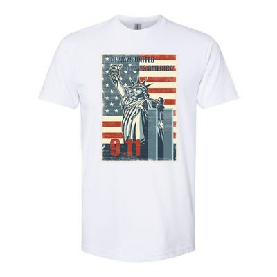 Always United Always America We Will Never Forget 9/11 Gift Softstyle CVC T-Shirt