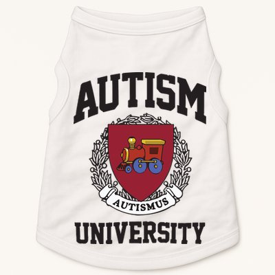 Autism University Autismus Doggie Tank