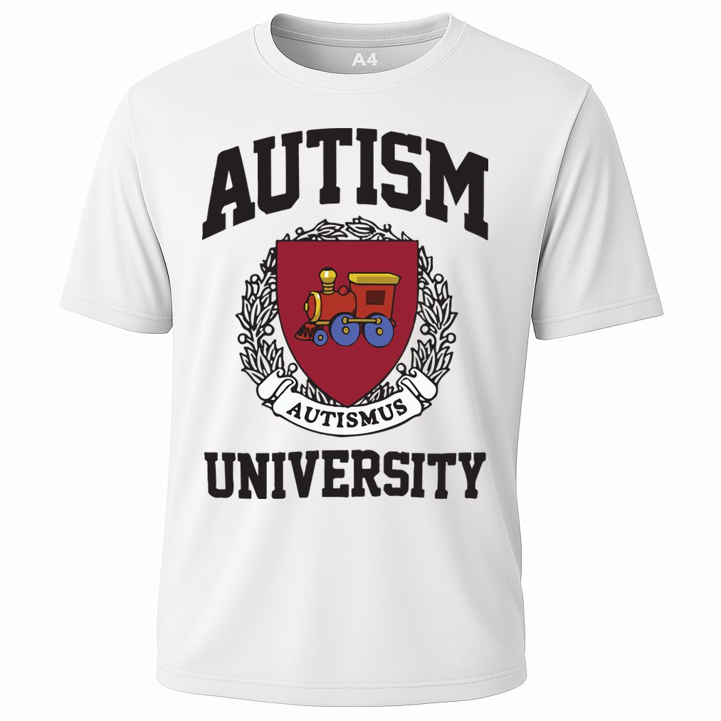 Autism University Autismus Cooling Performance Crew T-Shirt