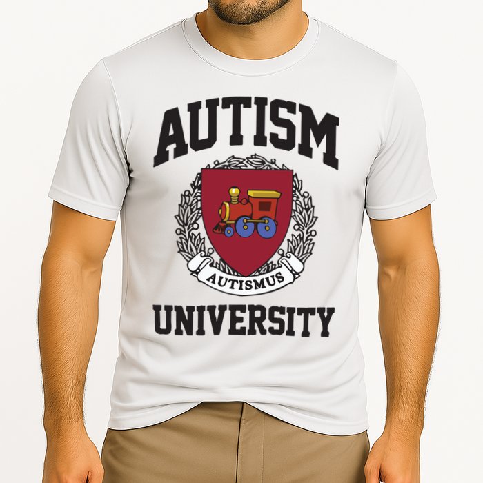 Autism University Autismus Cooling Performance Crew T-Shirt