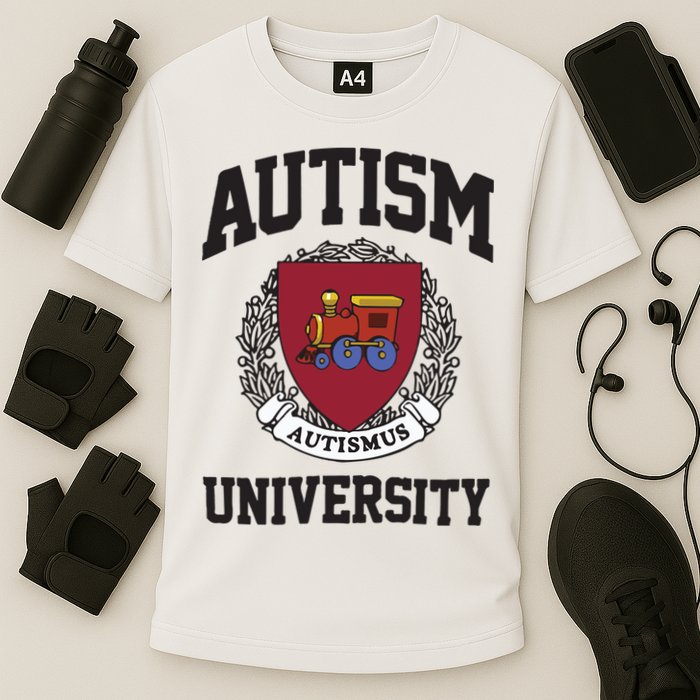 Autism University Autismus Cooling Performance Crew T-Shirt