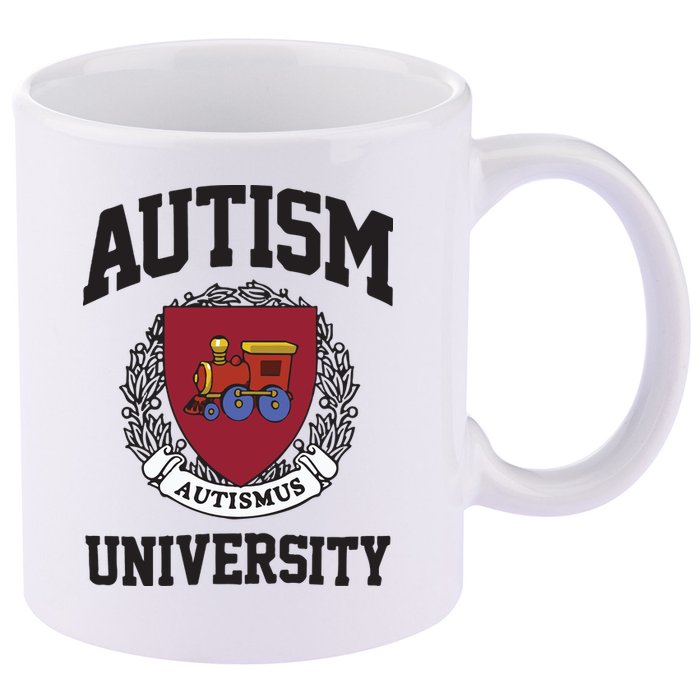 Autism University Autismus 11oz C Handle Ceramic Mug