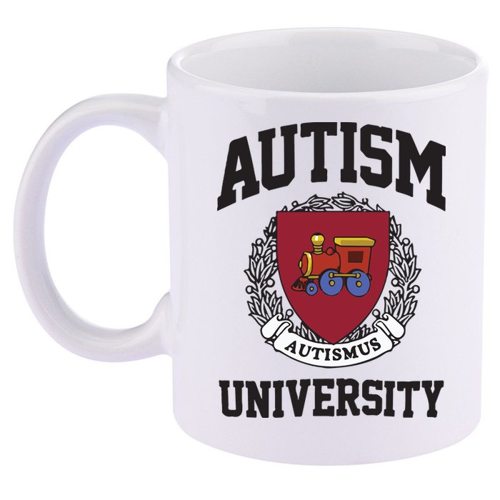 Autism University Autismus 11oz C Handle Ceramic Mug