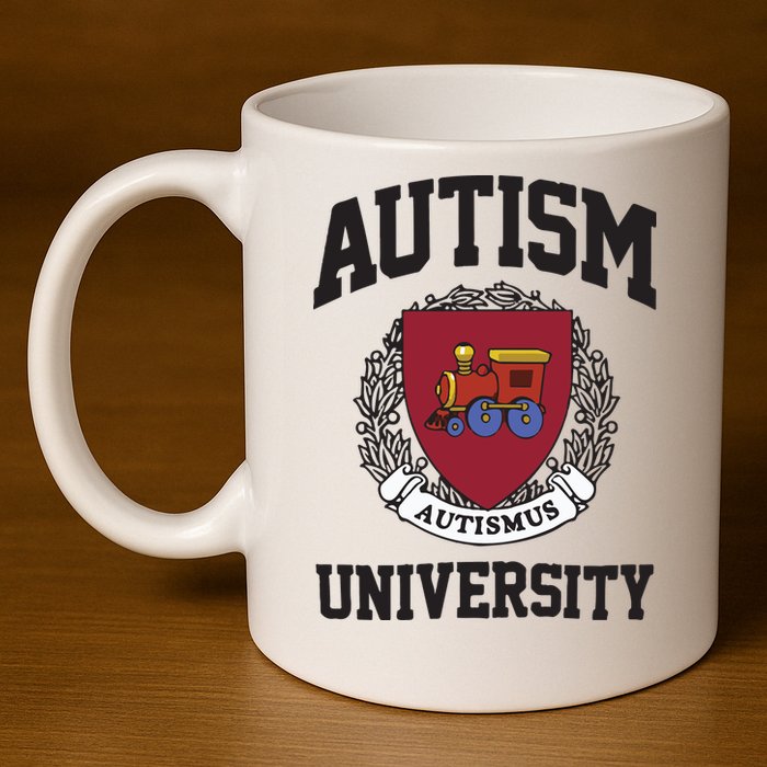 Autism University Autismus 11oz C Handle Ceramic Mug