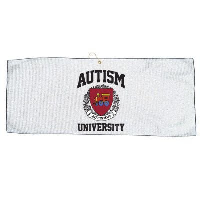 Autism University Autismus Large Microfiber Waffle Golf Towel