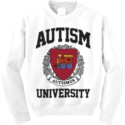 Autism University Autismus Kids Sweatshirt
